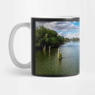 Crossing The Thames at Benson Weir Mug